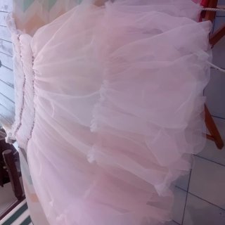 Vestito elegante Guess 10 anni cotone e tulle