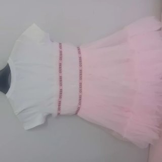Vestito elegante Guess 10 anni cotone e tulle
