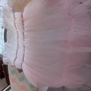Vestito elegante Guess 10 anni cotone e tulle