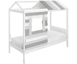 Cama infantil de madera estilo casita