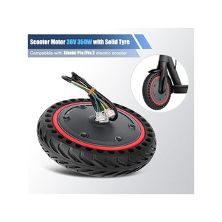 Ruedas macizas motor para Xiaomi scooter
