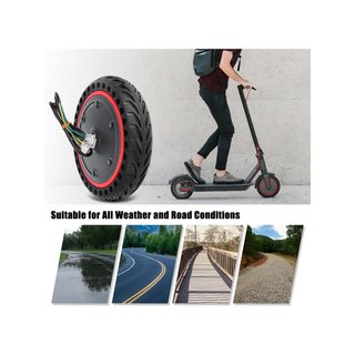 Ruedas macizas motor para Xiaomi scooter
