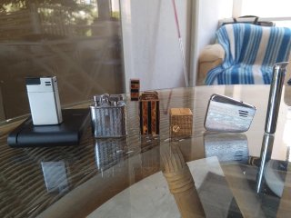 Lote de 6 mecheros vintage