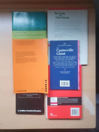 Pack de libros en inglés – lecturas adaptadas