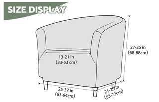 Copri poltrona elasticizzato Chesterfield