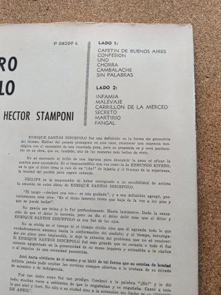Edmundo Rivero Canta a Discepolo - Tango