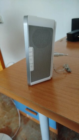 Radio despertador Philips con soporte para iPod