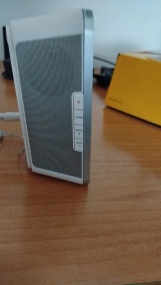 Radio despertador Philips con soporte para iPod