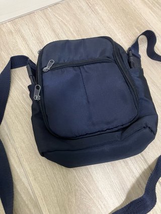 Borsa tracolla blu multitasche