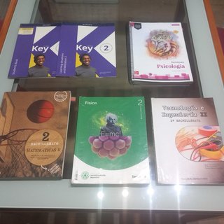 Libros de texto de 2 de bachillerato de ciencias