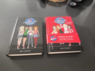 Libros zapatillas rojas,
