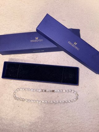 Collana Swarovski Angelic Argento