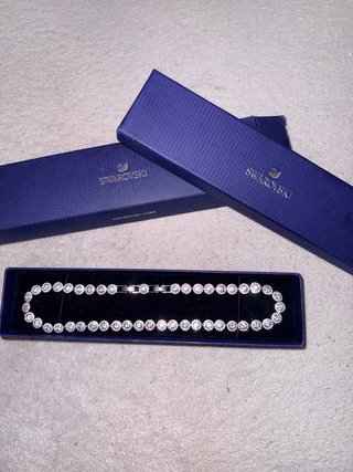 Collana Swarovski Angelic Argento