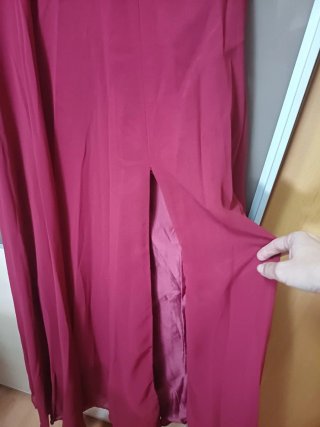 Vestido granate boda/fiesta