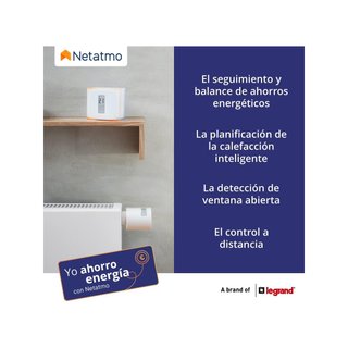 Netatmo NTH-ES-EC termostato inteligente ahorro