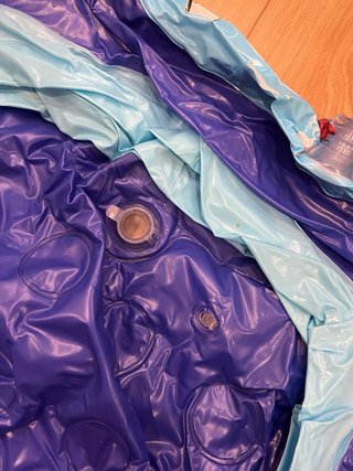 Piscina Hinchable Infantil Azul con desagüe