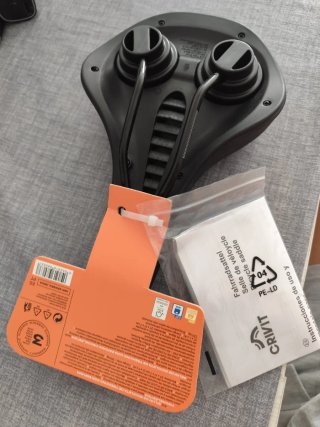 Sedile bici Crivit Trekking Memory Foam