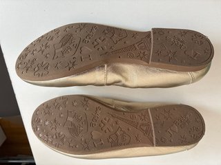 Bailarinas Acebos Talla 37 Doradas