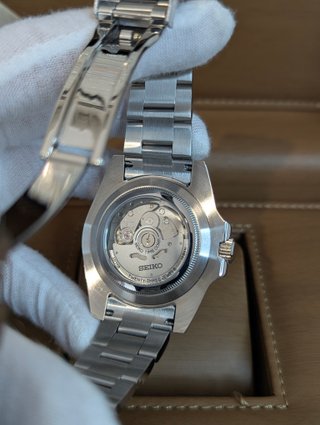 Reloj Seiko Mod Diver Master Bruce Wayne Negro