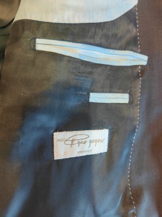 Traje de caballero negro