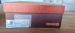 Botines Pikolinos Piel Talla 38 Brandy