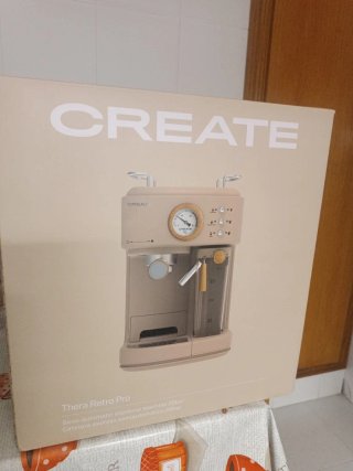 Cafetera CREATE Beige Vintage