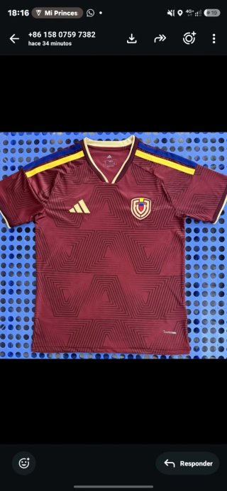 Camiseta Vinotinto venezuela