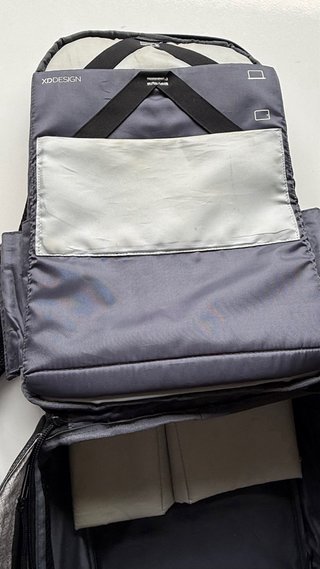 XDDesign Mochila Antirrobo Negra y Gris