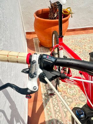 Bicicleta de Montaña Roja Specialized