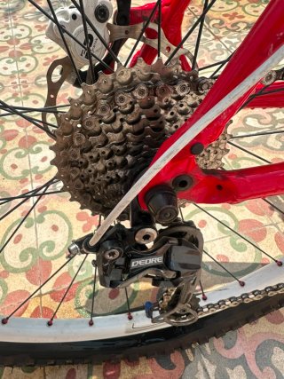 Bicicleta de Montaña Roja Specialized