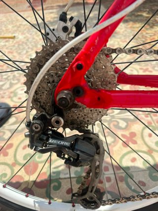 Bicicleta de Montaña Roja Specialized