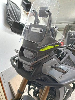 CF Moto 450 MT - 800kms - Akrapovic CAMBIO 300 2T