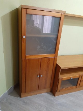 Conjunto Muebles Salón Madera