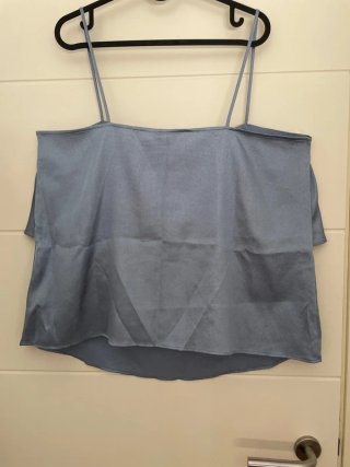 Top tirantes azul talla XXL