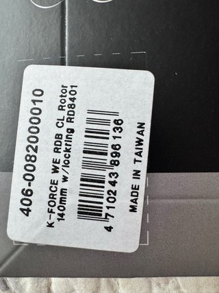 Disco Freno FSA K-FORCE WE RDB 140mm Nuevo