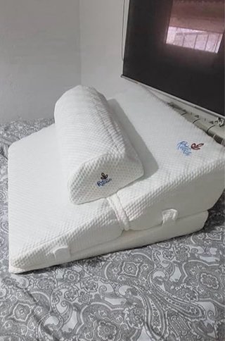 Almohada cuña Ritalia blanca