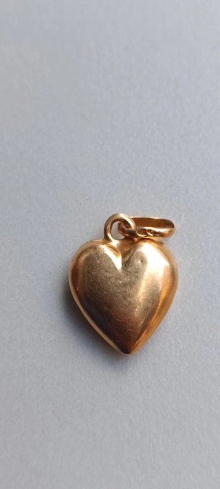 Colgante Corazón Oro 18 k 750 3 gr