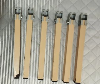 Patas para somier (6 unidades)