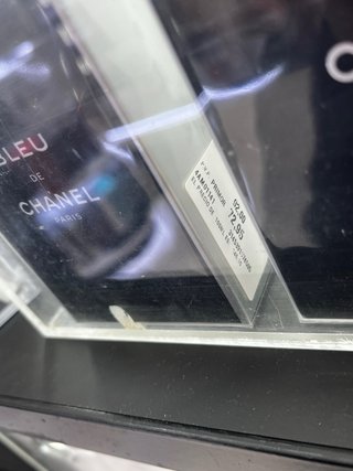 Perfume Bleu de Chanel Negro