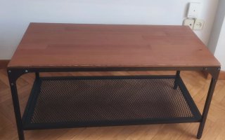 Estantería y mesa Fjallbo Ikea