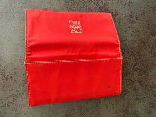 Cartera Billetera Carolina Herrera Roja