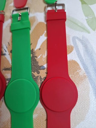 Pulseras RFID/NFC  Silicona para control de acceso