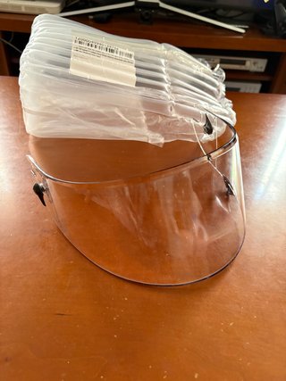 Visera de repuesto para casco