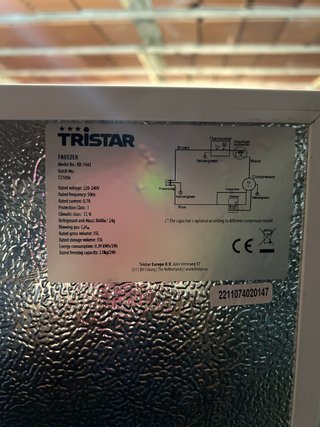 Mini congelador Tristar