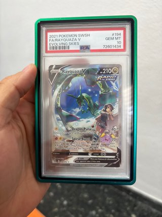 Rayquaza V PSA 10 Evolving Skies #194
