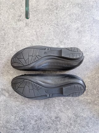 Bailarinas Bosi Piel Negra Talla 38