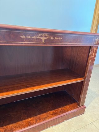 Mueble recibidor madera con detalles