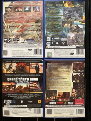 Juegos PS2 12€/unidad