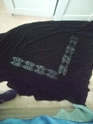 Capa terciopelo mujer talla única