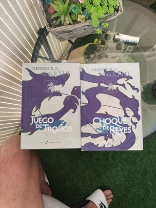 Libros IyII de la saga Juego de Tronos